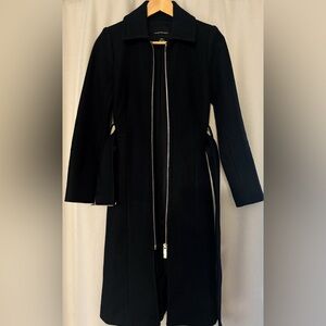 Club Monaco Women’s Navy Belted Wool Coat
Sz. XS